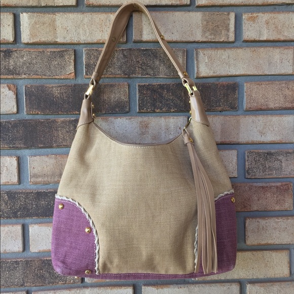 Sonja Benson Natural Fiber Purse - Picture 1 of 8
